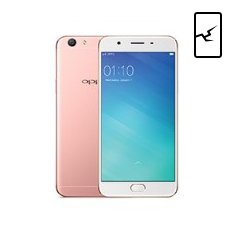 Oppo F1 front glass damage repair